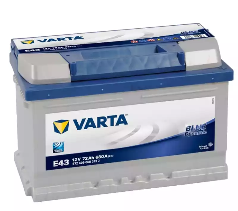 Varta BD 6CT-72 А/ч R+ о.п. низкий [д278ш175в175/680А] (E43)